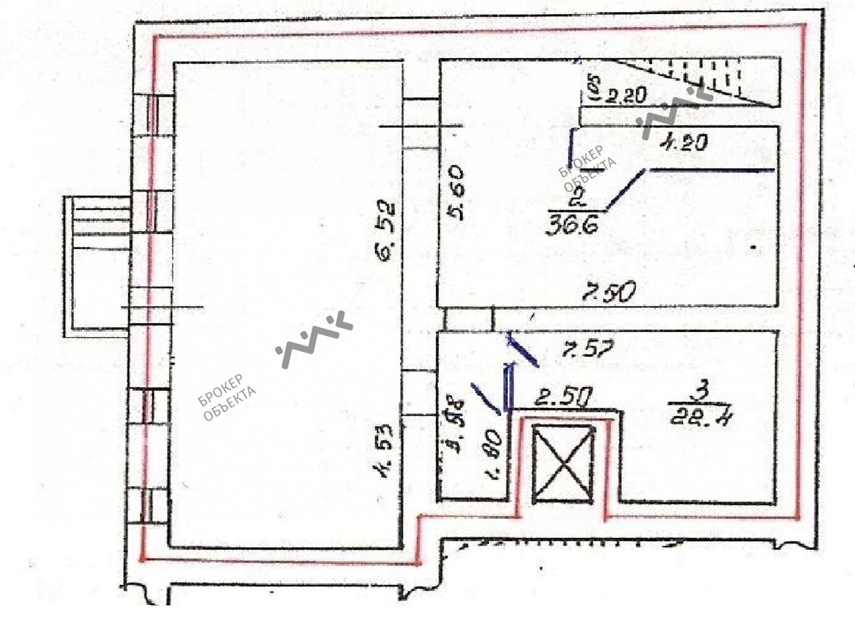 Планировка Литейный проспект, д.9. Лот № 1334412